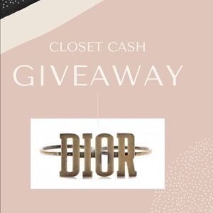 Win this ! just follow insta @closetcashofficial